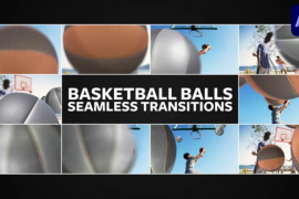 Basketball Balls Seamless Transitions for After Effects 51098918