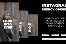 Instagram Energy Opener | FCPX 50143367