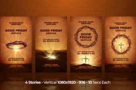 Easter Worship Good Friday Instagram Stories 51375180