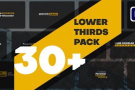 Lower Thirds Pack | Premiere Pro 49175807