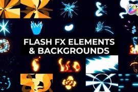 Flash FX Elements And Backgrounds | FCPX 41954058