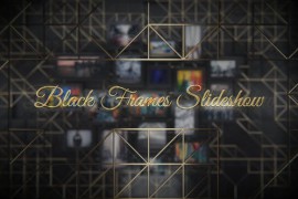 Black Frames Slideshow 45716243