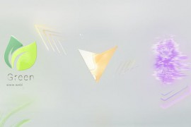 Bright Glitch Logo 43938137