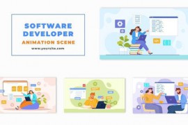 Software Development 2D Vector Animation Scene 48801454