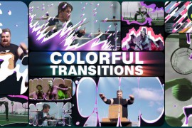 Colorful Transitions for DaVinci Resolve 51868965