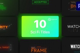 Sci-Fi Titles for Premiere Pro Vol. 03 44907806