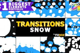 Snow Transitions | FCPX 25356070