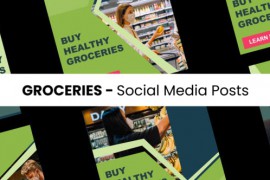 Groceries - Social Media Posts 43683330