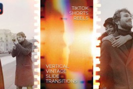 Vertical Vintage Slide Transitions | TikTok, Shorts, Reels 49457674
