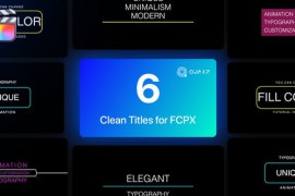 Clean Titles for Final Cut Pro X Vol. 02 44953192