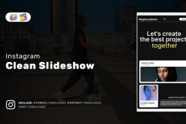 Instagram Clean Slideshow for Apple Motion and FCPX 50820547