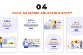 Data Analysis Story Vector 2D Character Instagram Story 48658651