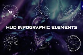 HUD Infographic Elements for After Effects 50786428