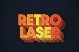 Free Download:Retro Laser Titles 58795478