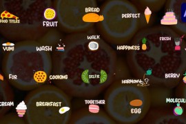 Cartoon Food Animations Titles for After Effects 44697228