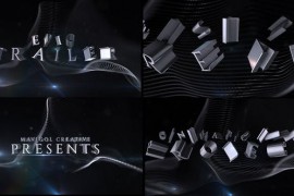 Cinematic 3D Title Animation 43943836