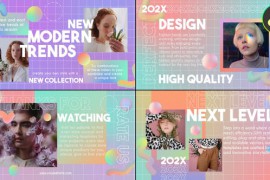 Abstract Modern Slides for DaVinci Resolve 52140619