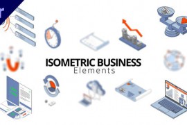 Isometric Business Elements 50703044