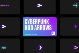 Cyberpunk Arrows for Premiere Pro 44730646