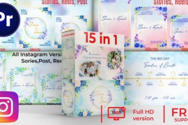 15 in 1 All Weddings Slideshow and Invitations MOGRT 46222784