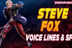 EvilBanana Tekken 8 Steve Fox Voice Lines and Efforts + SFX WAV-FANTASTiC