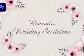 Romantic Wedding Invitation (MOGRT) 50827959