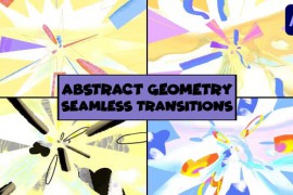 Abstract Geometry Seamless Transitions | After Effects 52292594