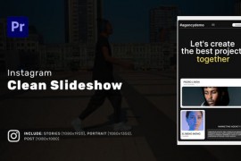 Instagram Clean Slideshow for Premiere Pro 50819375