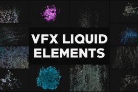 VFX Liquid Elements | Motion Graphics Pack 26605212