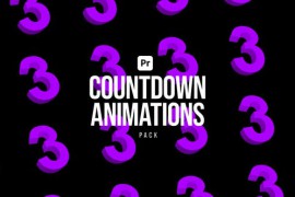 Countdown Animations Pack for Premiere Pro 50243548