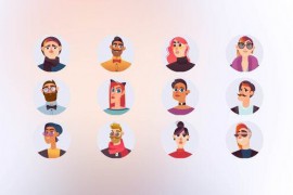 Hipster - Mini Avatars Concept 43088336
