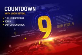 Countdown with Logo Reveal 49967452
