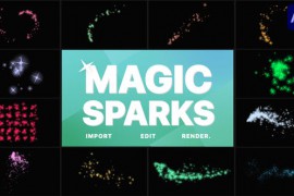 Christmas Magic Sparks | After Effects 42360535
