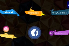 Origami Lower Thirds for After Effects 43175024