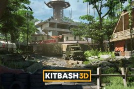 [3D Materials] KitBash3D - Warfare [Blender | Cinema 4D | Unreal Engine | FBX | OBJ]