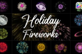 Holiday Fireworks for FCPX 42711192