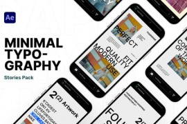 Minimal Typography Stories Pack 51580011