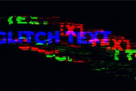 Glitch Title 4K 42052399