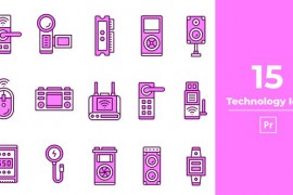 Technology Icon Premiere Pro 46050255