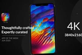 Phone 11 Pro App Presentation 4K Mockup 26721805
