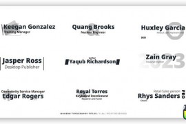 Modern Typography Titles | FCP 46557824