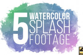 Watercolor Splash 4K 19187712