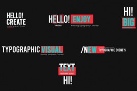 Motion Typography 50930448