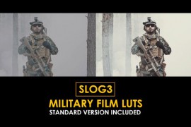 Slog3 Military FIlm and Standard Color LUTs 50931082