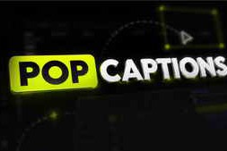Free Download:Aescripts – POP Captions v2.0.0
