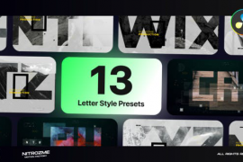 Letters Typography Vol. 02 for DaVinci Resolve 45341799