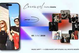 Free Download:Artist Profile Mobile Carousel 64115810