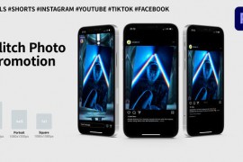 Glitch Photo Promo | Reels / Shorts / Tik Tok | Premiere Pro 43428171