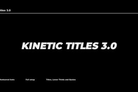 Kinetic Titles 3.0 | FCPX & Apple Motion 34226713