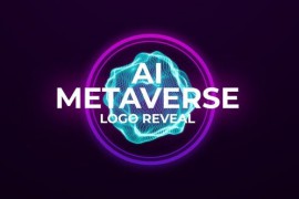 AI Metaverse Logo Reveal 43900790